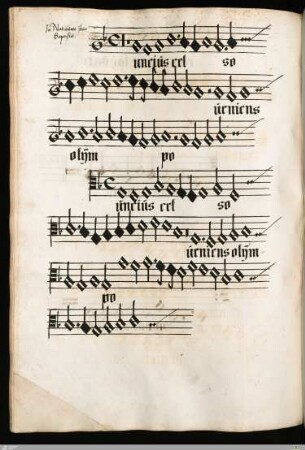 [de Kerle] : Nuntius celso veniens