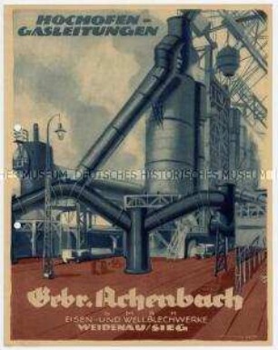 Hochofen-Gasleitungen