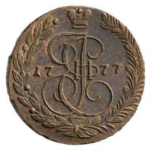 Münze, 5 Kopeken, 1777