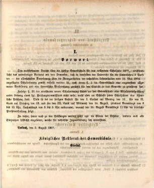 Jahresbericht über die Königliche Gewerbschule zu Ansbach : für das Schuljahr ... 1866/67