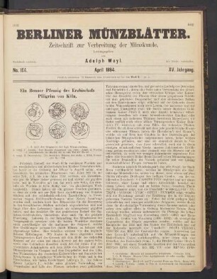 No. 164. April 1894