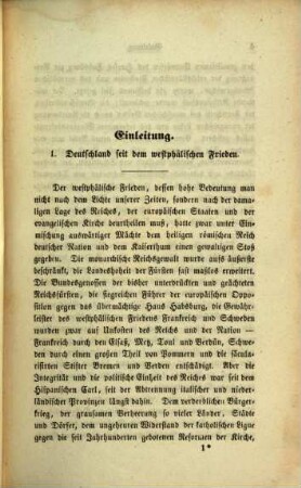 Geschichte von Hessen, 9. Geschichte von Hessen seit dem westphälischen Frieden bis jetzt ; 1