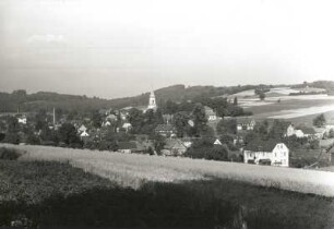 Wehrsdorf, Ortsansicht von Südosten