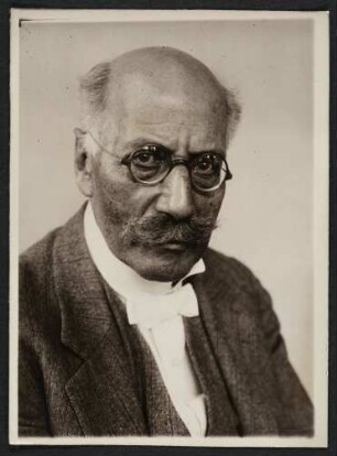 [Bildnis Bruno Güterbock]