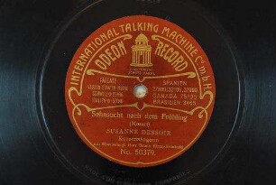 Sehnsucht nach dem Frühling / (Mozart)