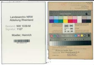 Entnazifizierung Heinrich Moeller , geb. 26.04.1908 (Lokfuehrer)