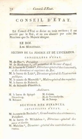 Conseil d'état.