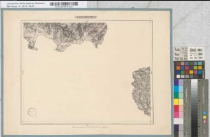 [Topographische Karte 1 : 80.000 von Rheinland und Westfalen-Generalstabskarte -]. Greifenstein. Nr. 4. LF 26° B 50°30'. 1849. grav. Hosse