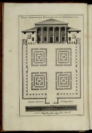 Musei Veronensis Prospectus Et Ichnographia
