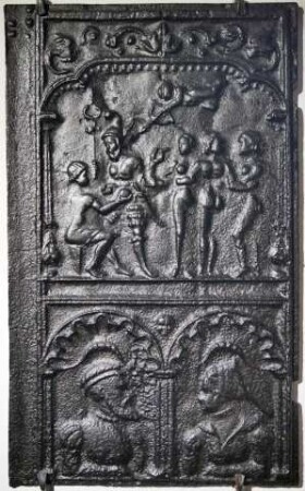 Ofenplatte, Das Urteil des Paris
