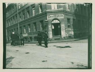 Hirtenstraße/ Ecke Amalienstraße, "Destillation Wilhelm Knötzsch"