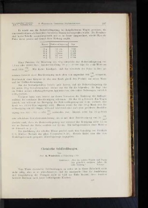 Chemische Schülerübungen.