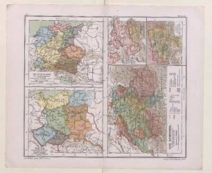 Deutschland nach seiner kirchlichen Eintheilung. / Polen unter Boleslav Chrobri./ Die Schweiz. Die Eidgenossenschaft der 13 alten orte um 1513.