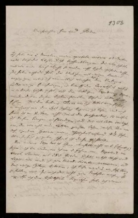 Briefe von Christian Walz an Karl Otfried Müller, Tübingen, 10.5.1831 - 23.11.1834