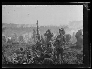 Biwak des 1. bayer. Infanterie-Regiments bei Fontenoy (Fontenoy-la-Joûte?, Dep. Meurthe-et-Moselle, Frankreich)