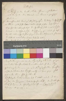 Schriftstücke zur Geschichte des Archidiakonats Dietkirchen