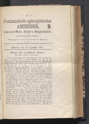 9. 30. September 1897
