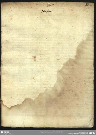 [Faszikel 10:] Notizia della piu rimota et nuova Christianità delle Indie di Ponente