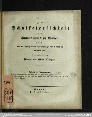Bemerkungen aus der Mathematik und mathematischen Geographie