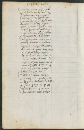 Einträge mit Datierung in Venedig 1540-1548