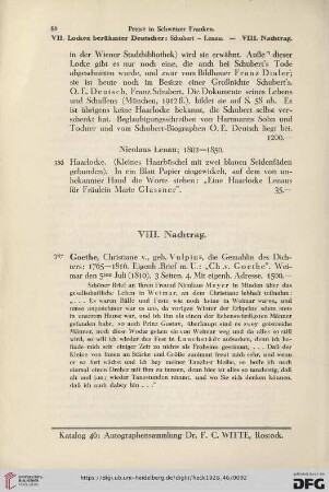 VIII. Nachtrag (Nr. 387)