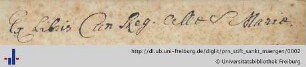 Exlibris (Aus: UB Freiburg, O 8881).
