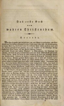 Johann Arnd's Sechs Bücher vom wahren Christenthum