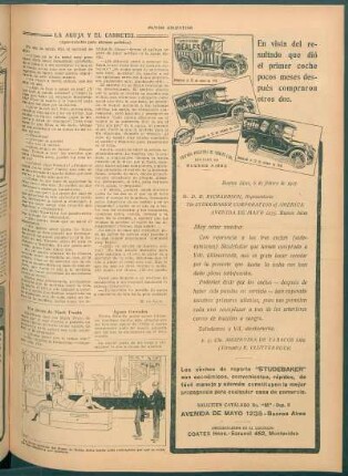 La aguja y el carretel : (Aprovechable para algunos políticos)