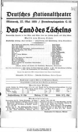 Das Land des Lächelns