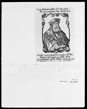 Nicolaus Hiltbrand, genannt Asclepius Barbatus, Marburger Professor der Philosophie, Rhetorik etc.