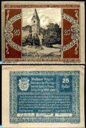 Spitz, Niederösterreich 25 Heller