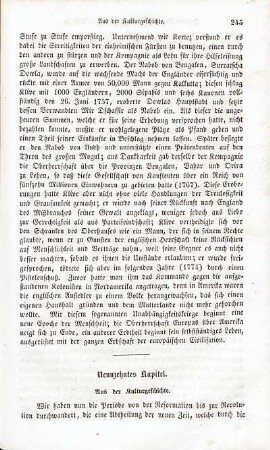 Neunzehntes Kapitel. Aus der Kulturgeschichte