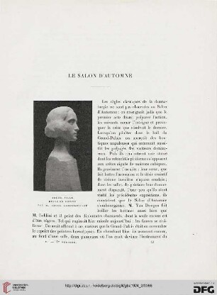 5. Pér. 10.1924: Le salon d'automne