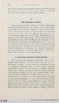 II: Die Quellen Vasaris