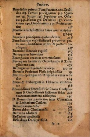 Ioan. Carionis Mathematici Chronicorvm Libri III. : Appendix eorum, quae à fine Carionis ad haec vsque tempora contigere. Catalogus Pontificum, Caesarum, ...