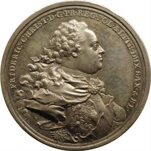 Kurfürst Friedrich Christian - Tod seines Vaters Kurfürst Friedrich August II.