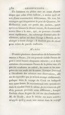 Marée