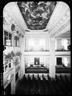 Gotha. Schloss Friedenstein, Nordflügel, Inneres, Schlosskirche
