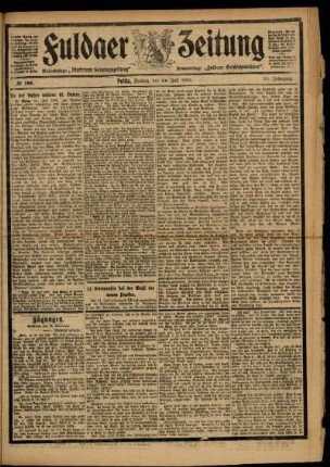 Ausgabe vom Freitag, den 24. Juli 1903.