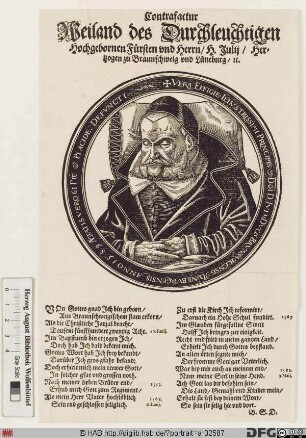 Bildnis Julius, Herzog zu Braunschweig-Lüneburg-Wolfenbüttel (reg. 1568-89)