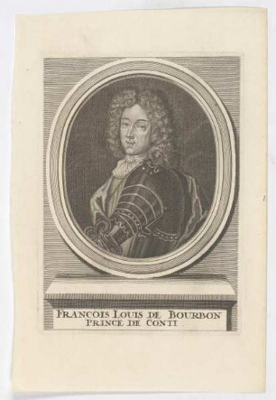 Bildnis des François Louis de Bourbon de Conti
