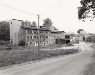 Ehem. Möbelfabrik, um 1905, Langenau, 1996