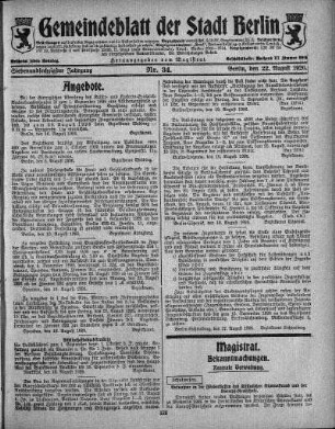 1926,34: Nr. 34, 22. August 1926