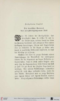 Siebzehntes Kapitel