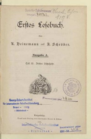 Teil 3 = 3. Schuljahr, [Schülerband]: [Teil 3 = 3. Schuljahr, [Schülerband]]