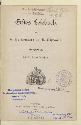 Teil 3 = 3. Schuljahr, [Schülerband]: [Teil 3 = 3. Schuljahr, [Schülerband]]
