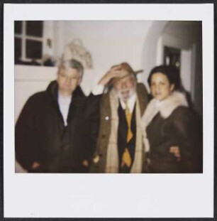 Wolfram Siebeck zu Besuch bei Joschka Fischer und Minu Barati-Fischer in Berlin