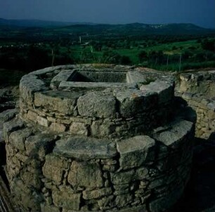 Phaistos. Palast. Zisternenbau am Westhof