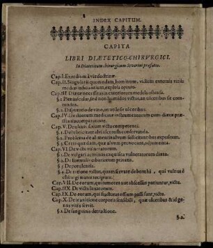 Capita Libri Diætetico-Chirurgici.