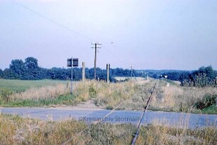 Klein Boden: Bahnübergang